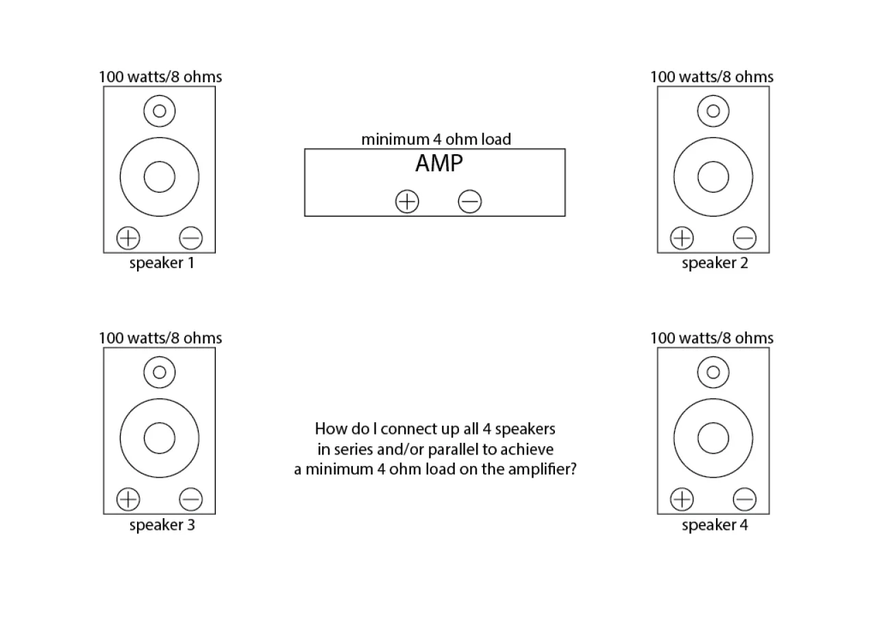 głośnik 4 ohm vs 8 ohm