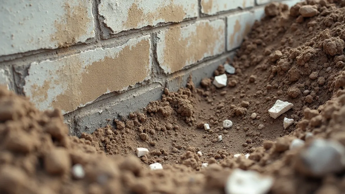 odkopywanie i renowacja starych fundamentów