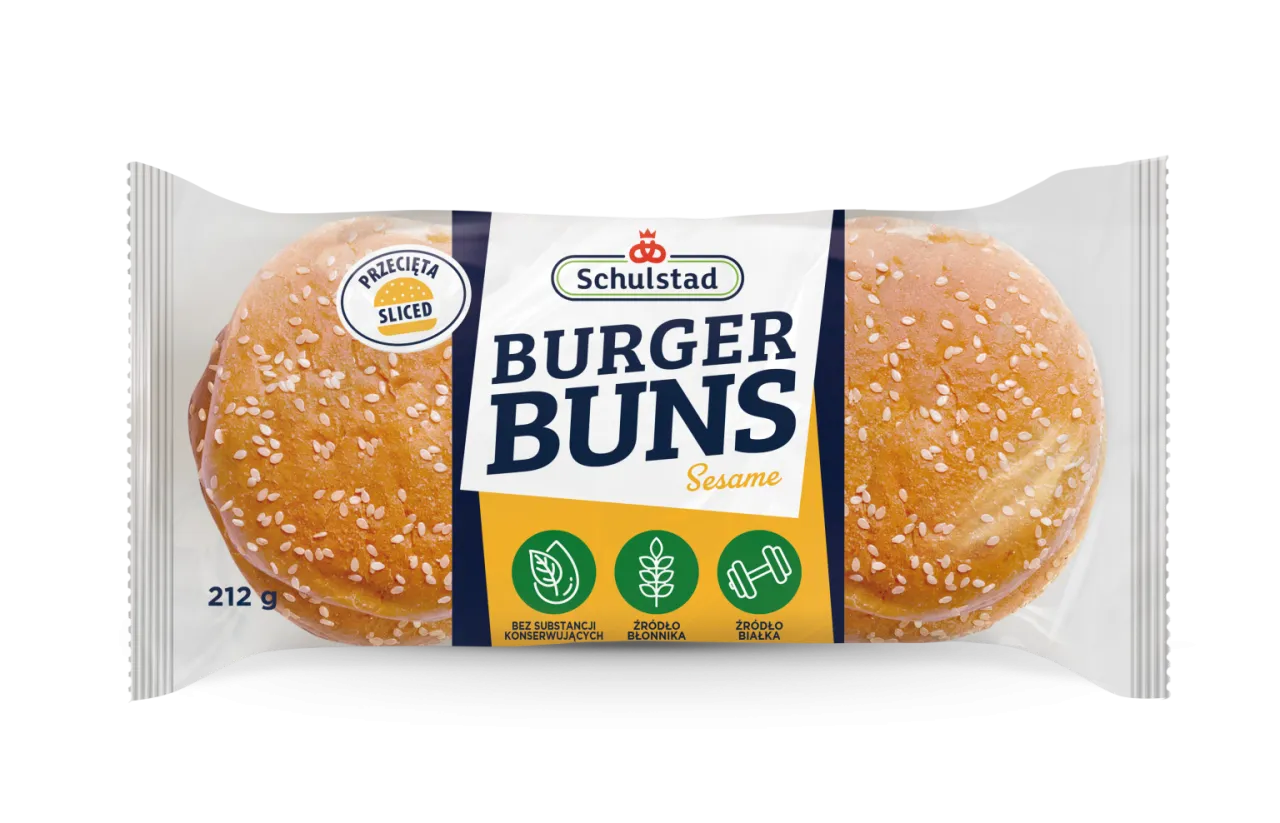 Szybkie bułki do burger&oacute;w na sodzie