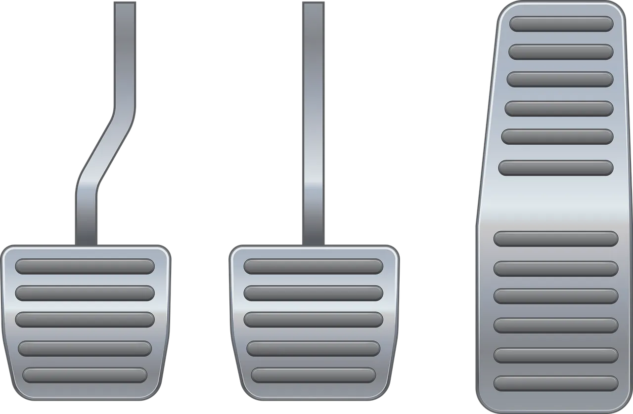 pedaly samochod manualny schemat