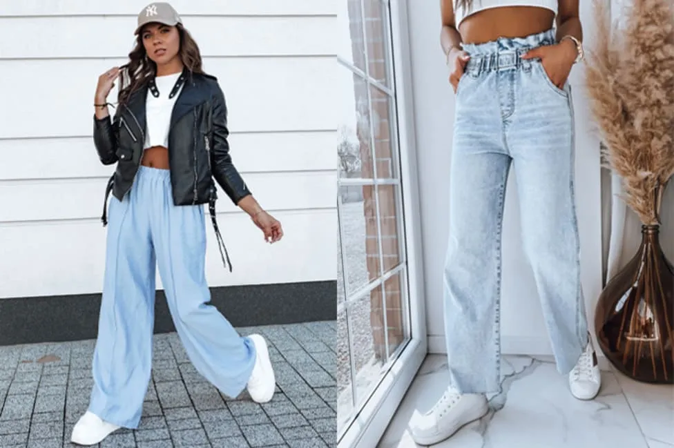 spodnie dla figury gruszki stylizacje