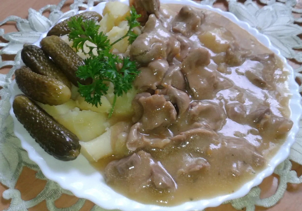 jak czyścić żołądki drobiowe krok po kroku