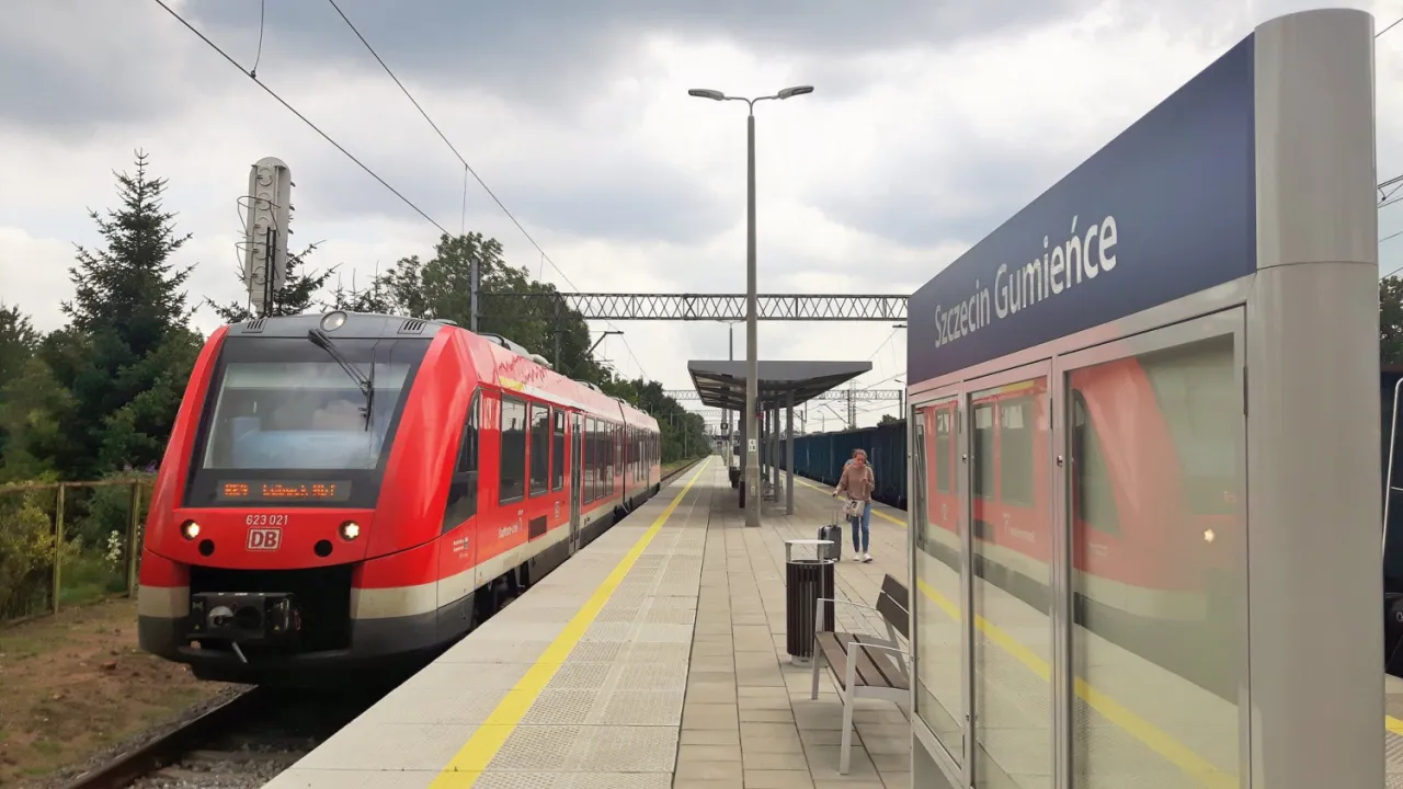 Pociąg Szczecin Berlin dworzec