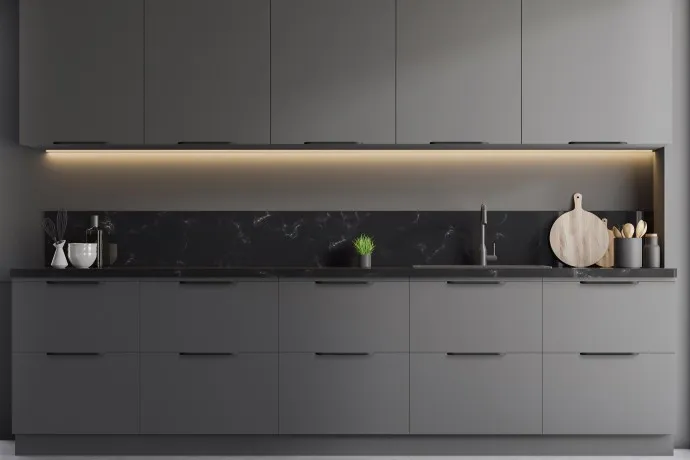 Nowoczesne uchwyty do mebli kuchennych