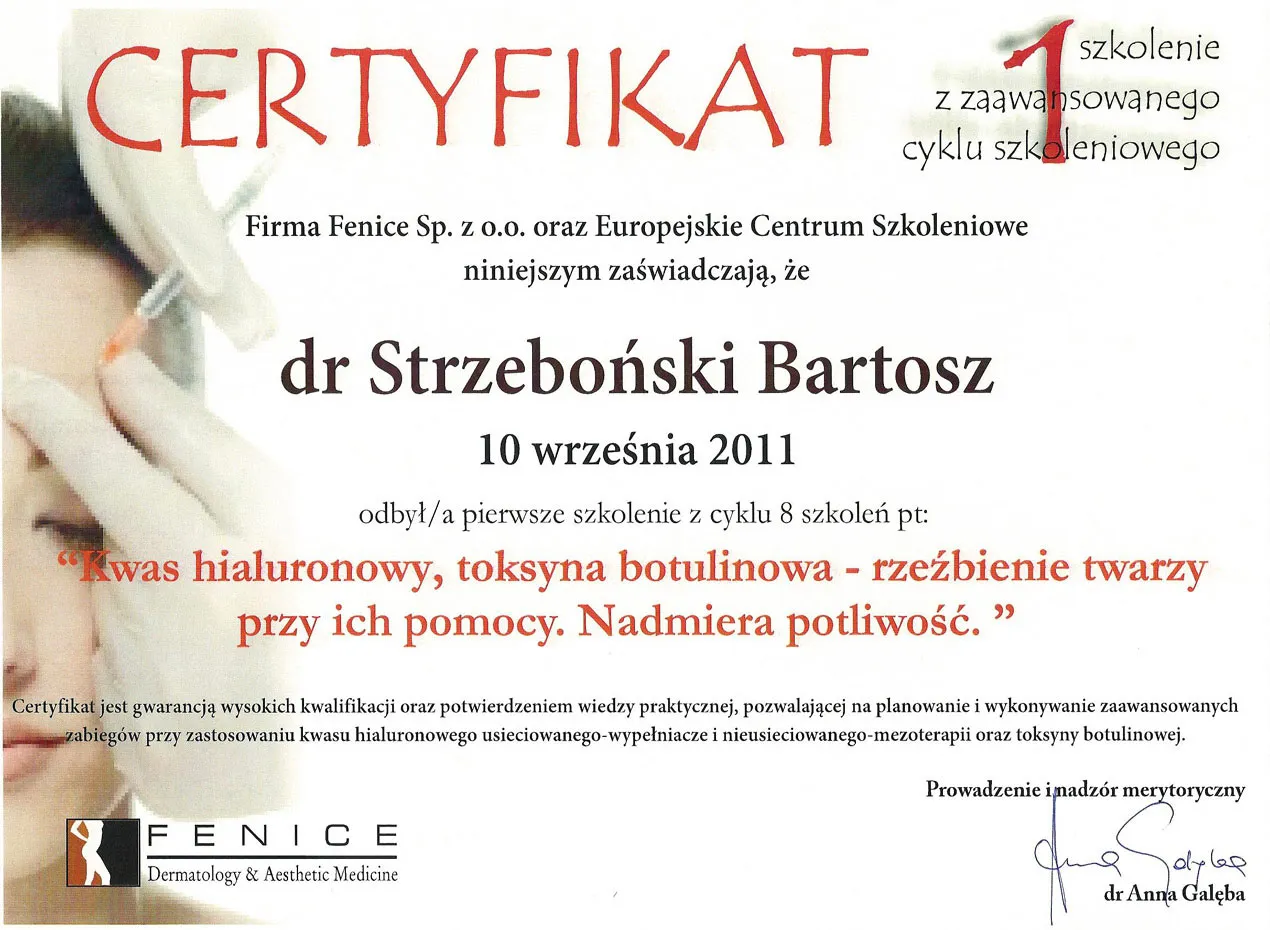 certyfikaty preparatów kwasu hialuronowego