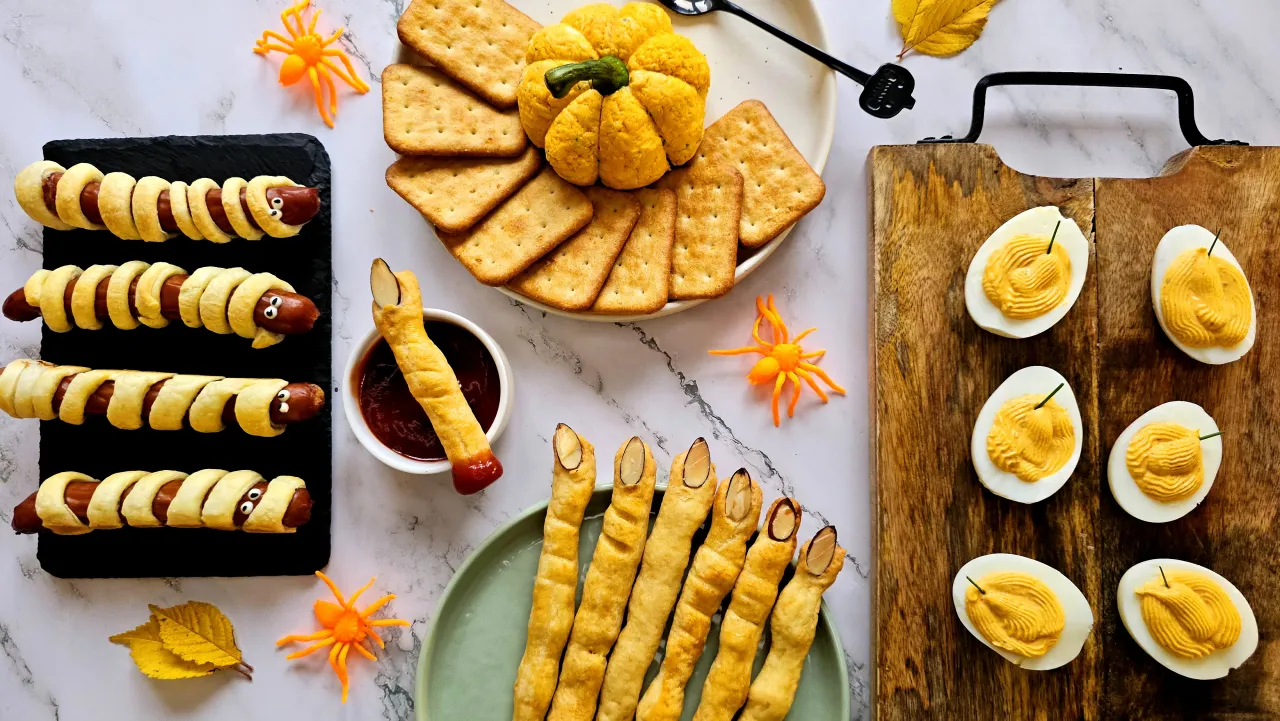 halloweenowe przekąski słone inspiracje