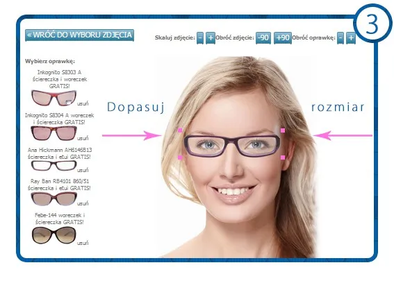 aplikacje do dobierania okular&oacute;w por&oacute;wnanie