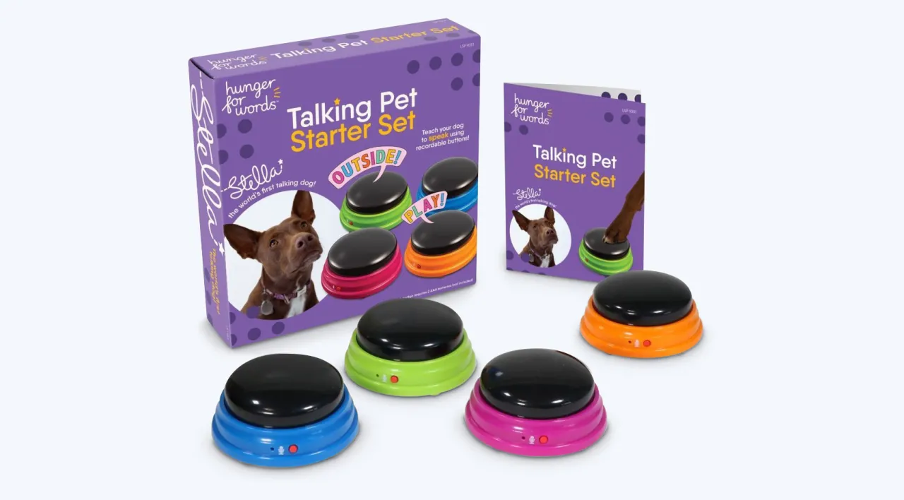 Guziki do nauki komunikacji z psem rodzaje