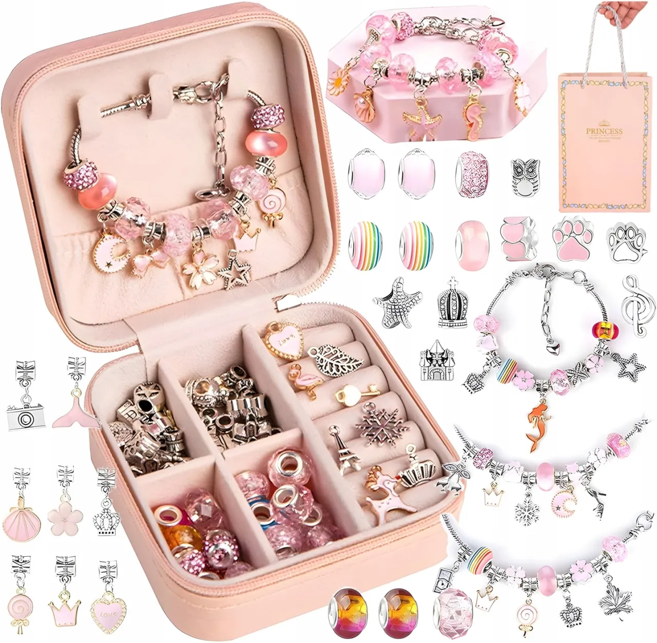 zestaw startowy do biżuterii z koralik&oacute;w