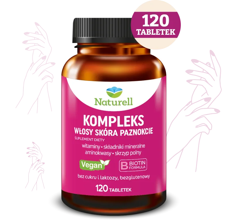 suplementy na zdrową sk&oacute;rę włosy paznokcie
