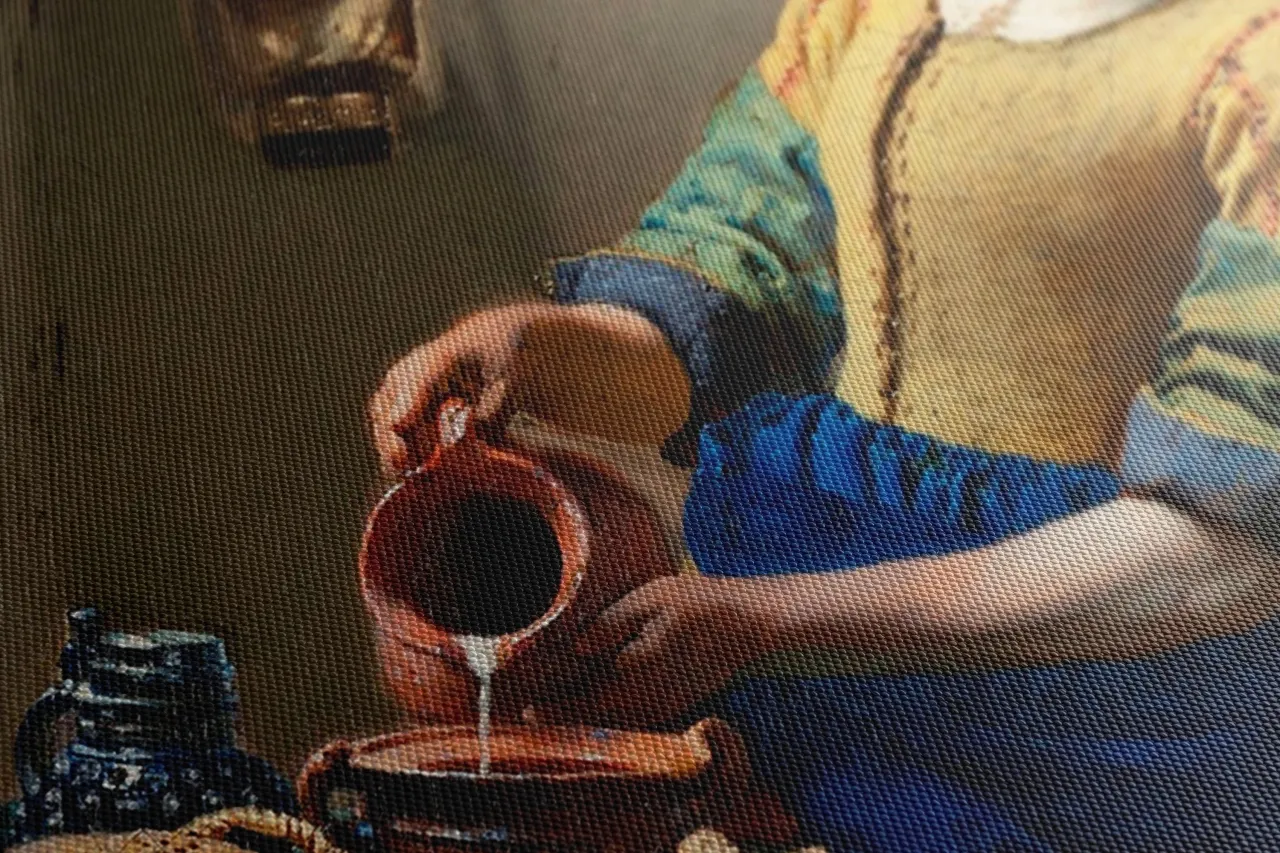 malarstwo rodzajowe Jan Vermeer Mleczarka