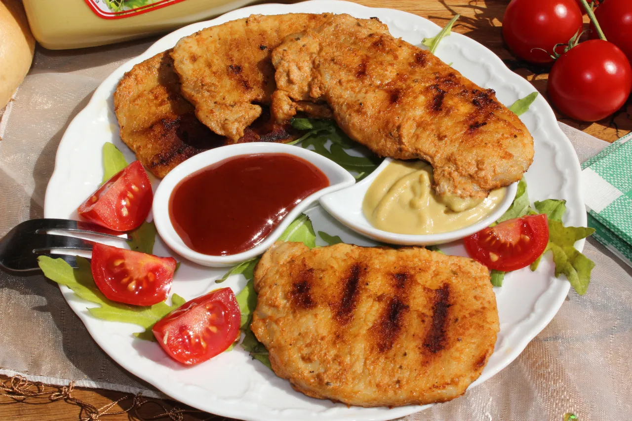 Marynata miodowo-musztardowa do schabu z grilla