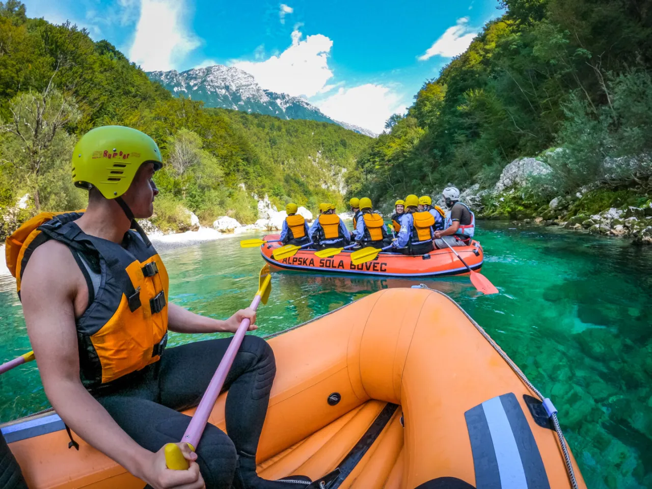 Dolina Soczy rafting