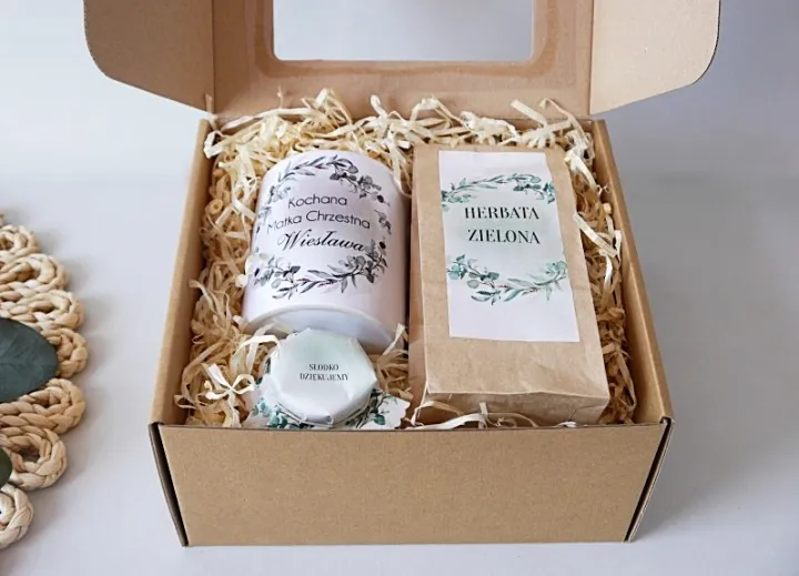 opakowania na podziękowania chrzest diy