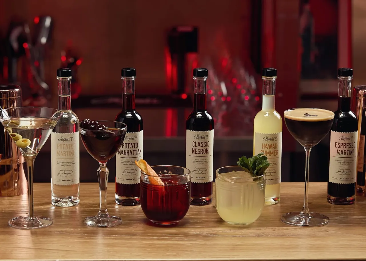 gotowe drinki w butelkach rtd asortyment