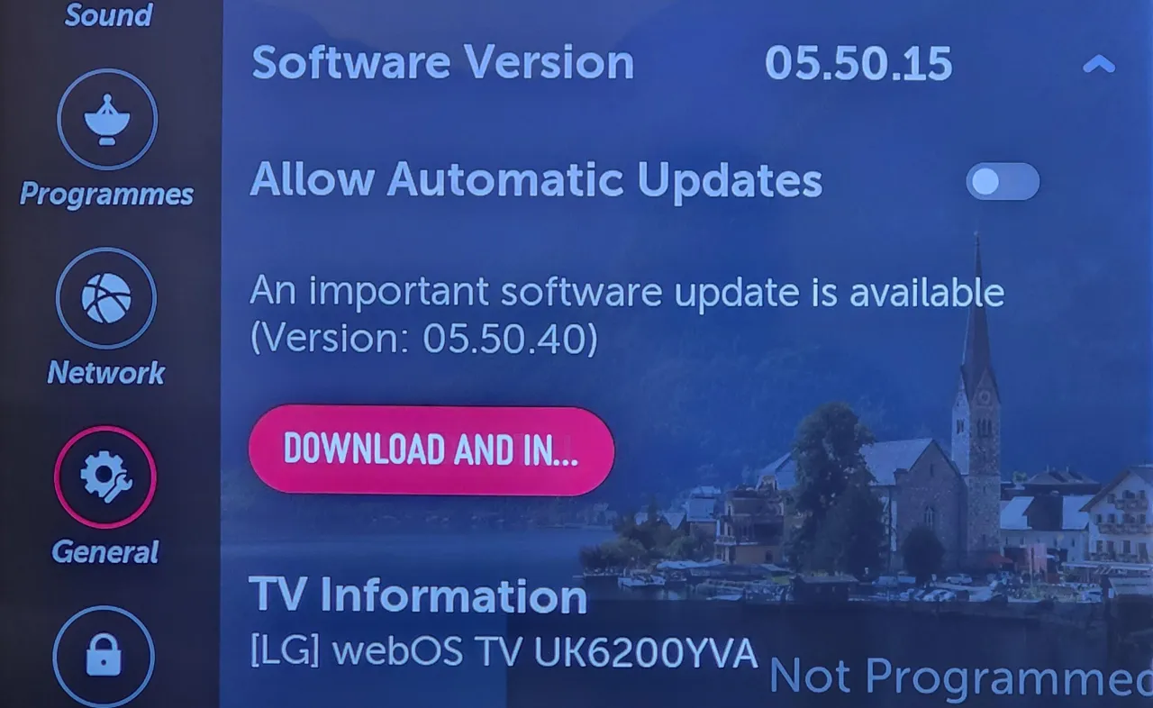 Korzyści z aktualizacji telewizora LG webOS