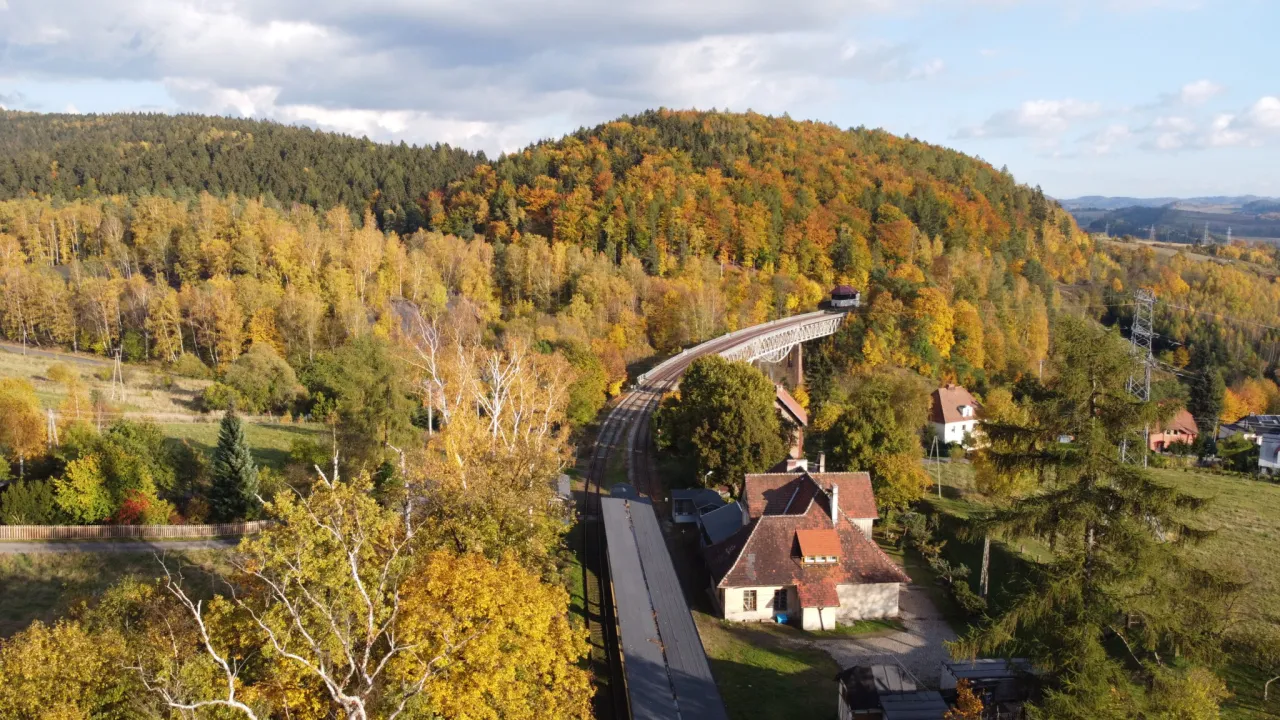 Góry Sowie krajobraz z miejscowościami