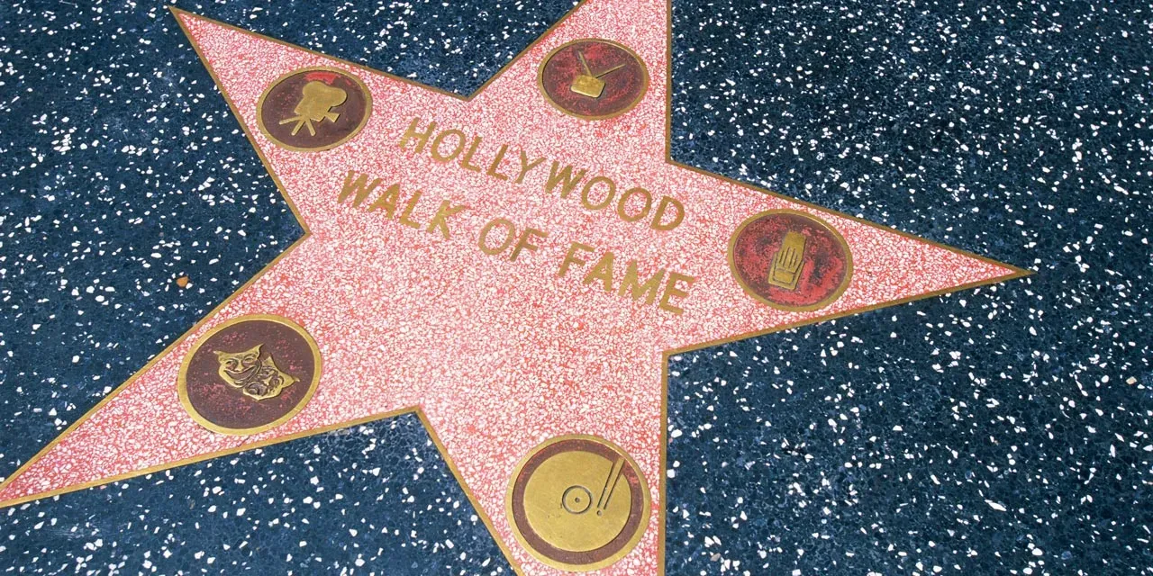 Hollywood Walk of Fame stars