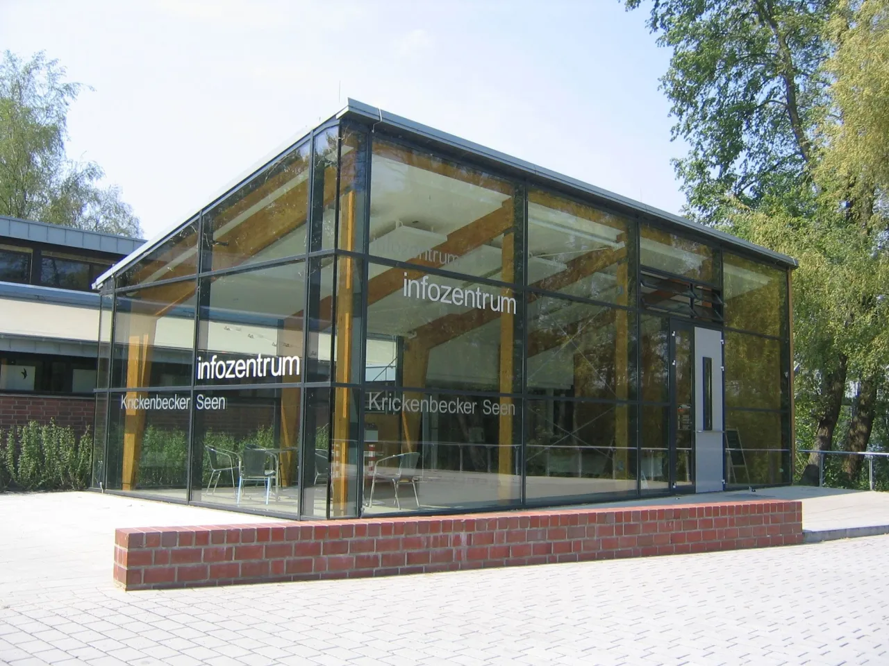 Infozentrum Krickenbecker Seen Geb&auml;ude