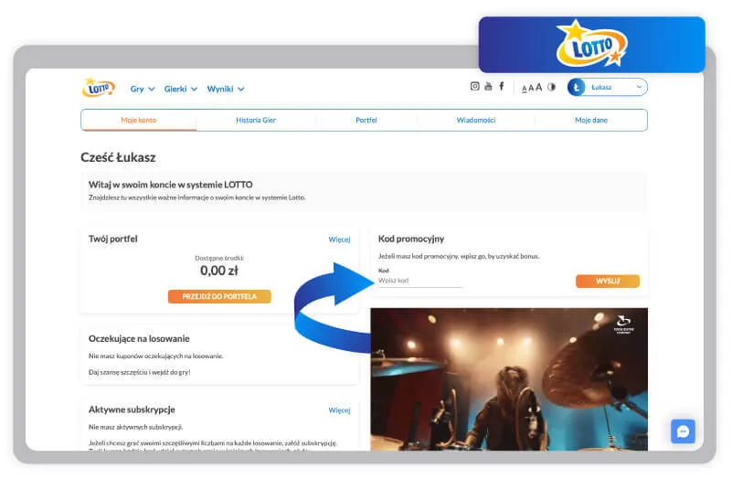 r&oacute;żne kupony lotto i bonusy lotto