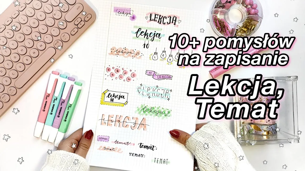 Zdjęcie Jak ładnie pisać w zeszycie, aby poprawić swoje pismo i styl