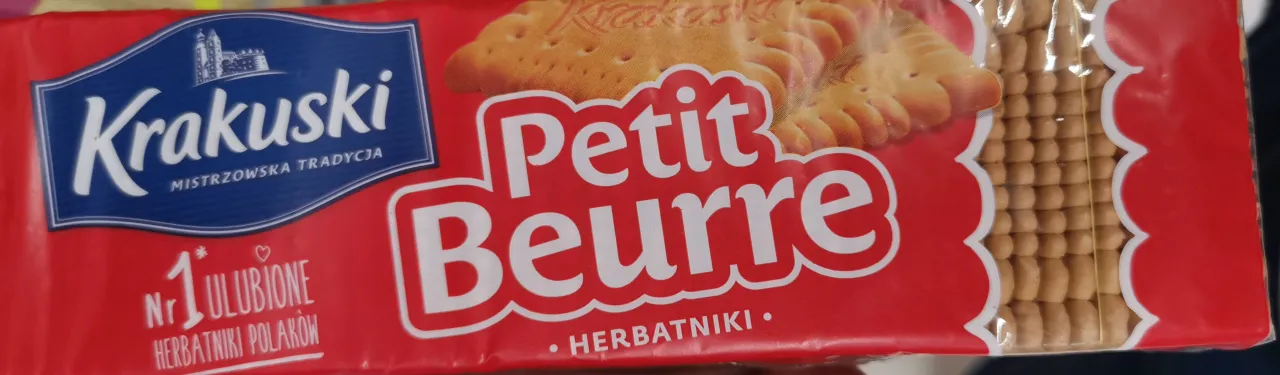 Wykrawanie herbatników Petit Beurre