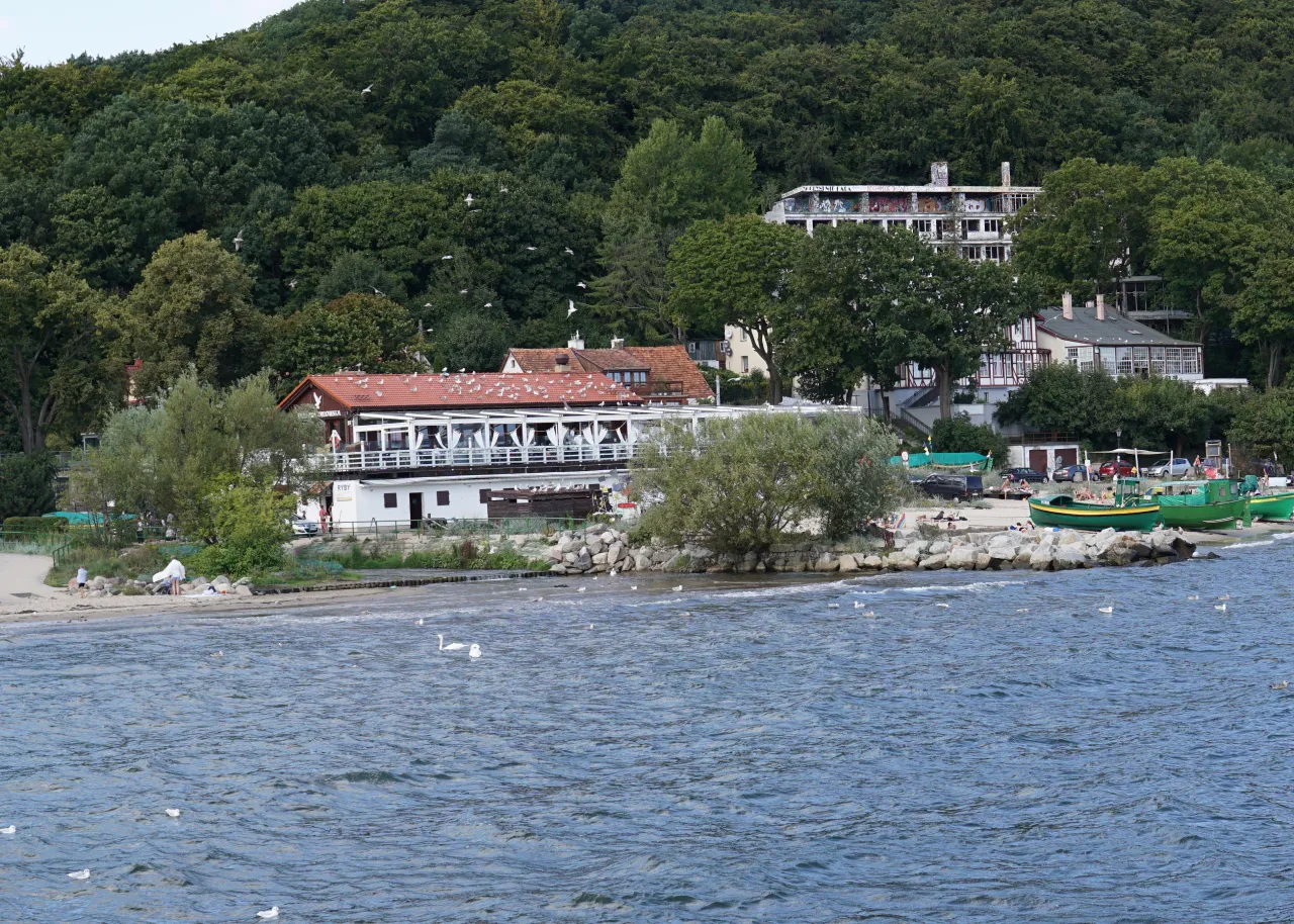 restauracja Gdynia widok na morze ryba