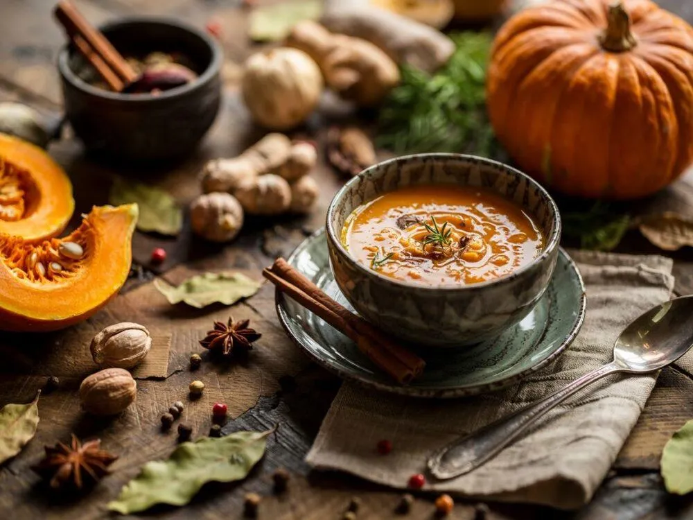 klasyczne przyprawy do zupy dyniowej