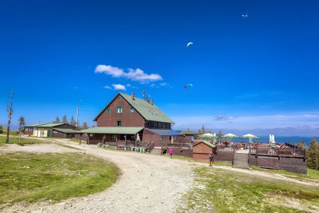 Skrzyczne szczyt schronisko PTTK