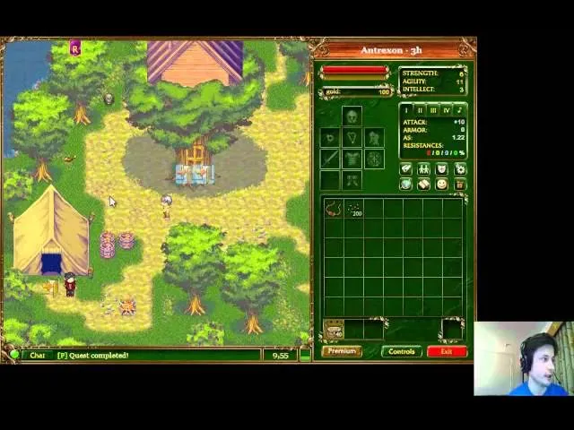 Margonem screenshot gameplay