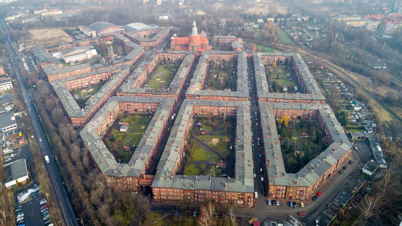 Giszowiec Katowice zabytkowe osiedle