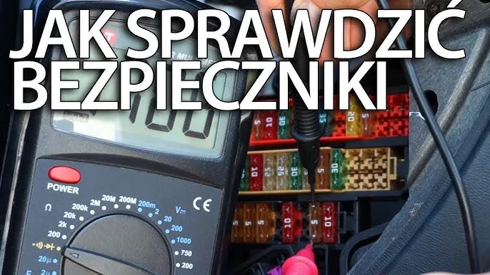 jak sprawdzić bezpiecznik samochodowy, testowanie bezpieczników