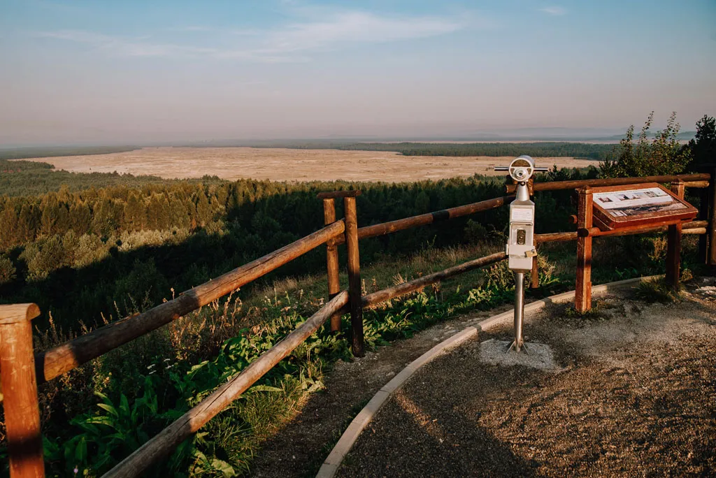 Pustynia Błędowska platforma widokowa