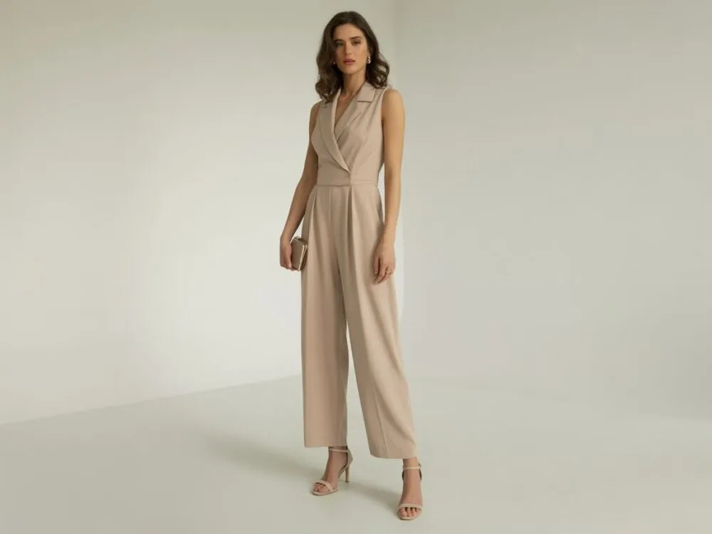 Kombinezon szerokie nogawki buty, kombinezon wąskie nogawki stylizacje, buty do kombinezonu z culottes