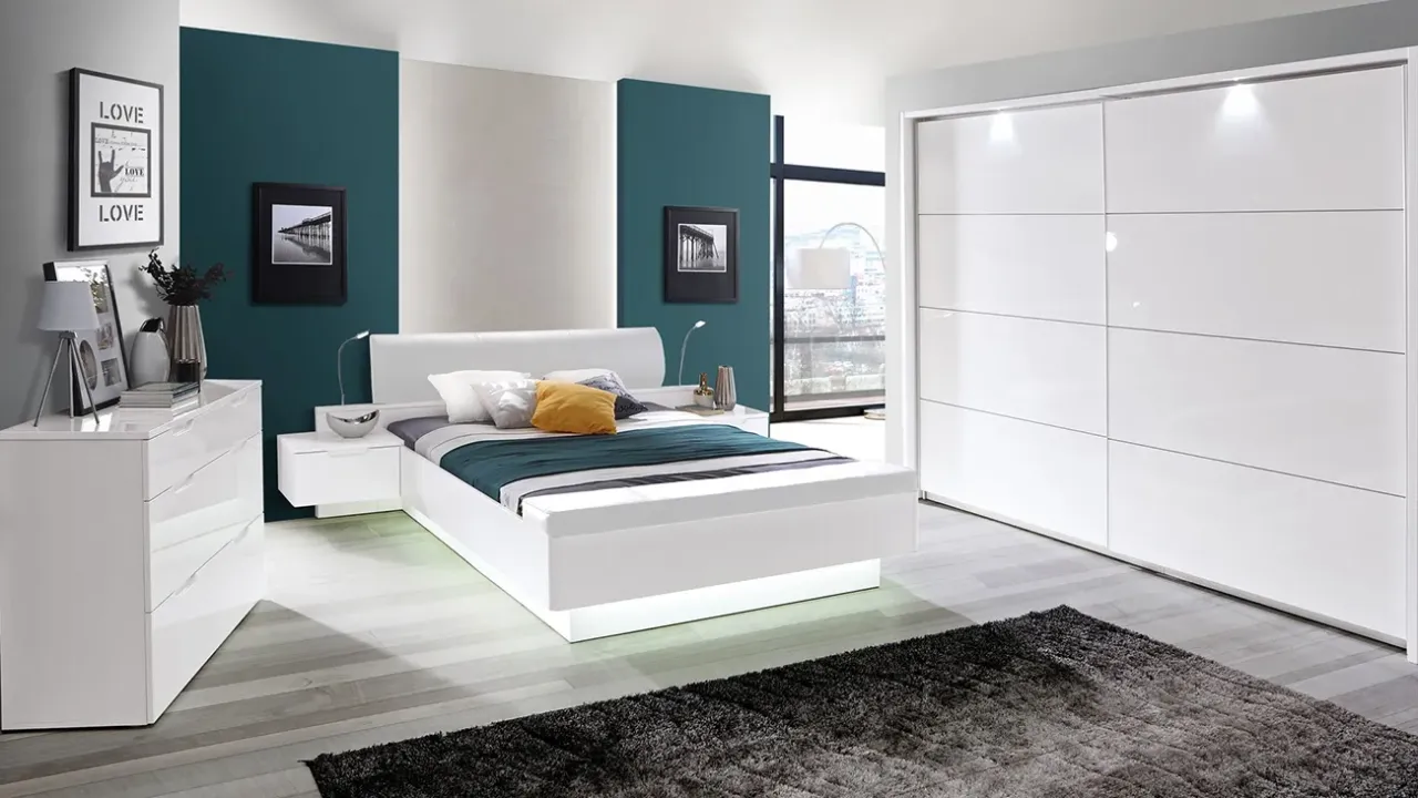 białe meble do sypialni aranżacje