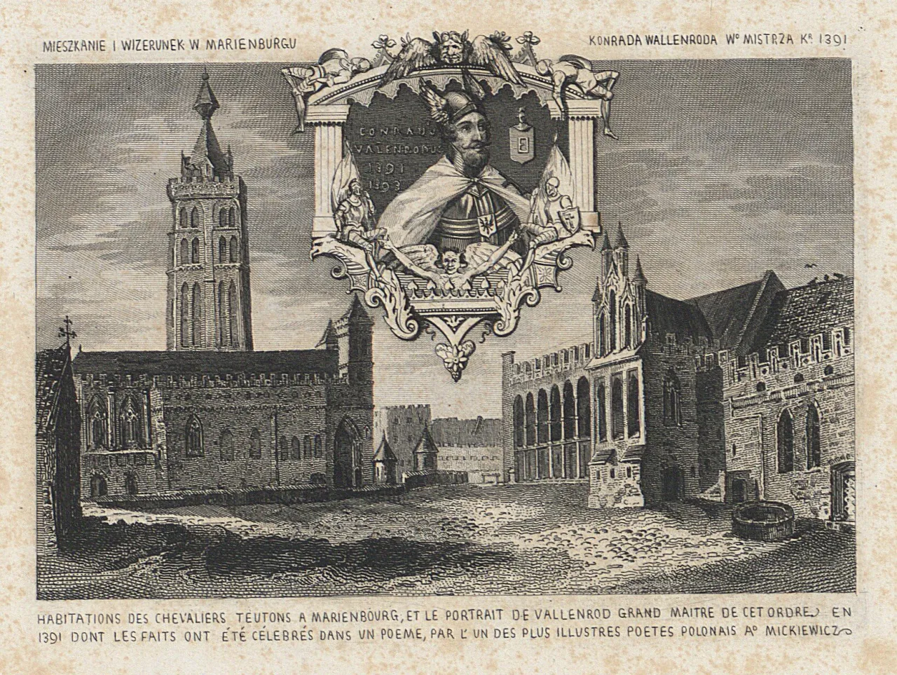 Ilustracja do Konrada Wallenroda powr&oacute;t Litwin&oacute;w