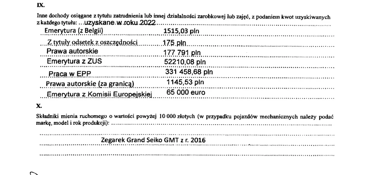 Donald Tusk emerytura europejska ZUS