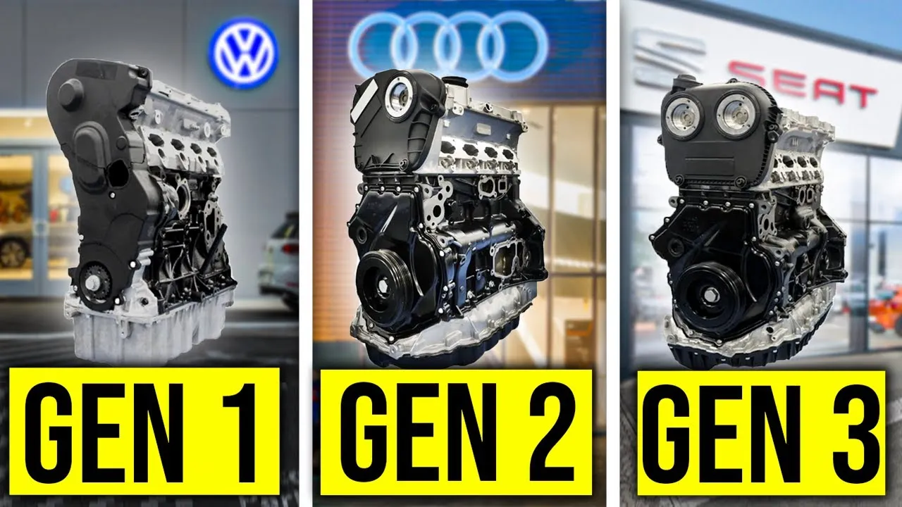 2.0 TFSI Motor Generationen Vergleich