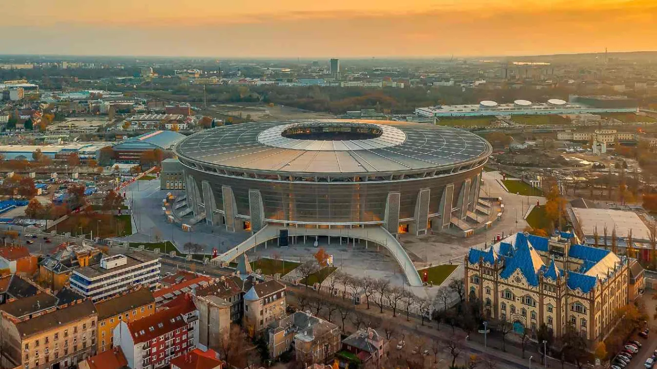 Pusk&aacute;s Ar&eacute;na Budapeszt finał Ligi Mistrz&oacute;w 2026