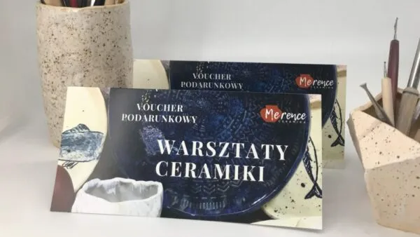 Voucher prezentowy na warsztaty ceramiczne