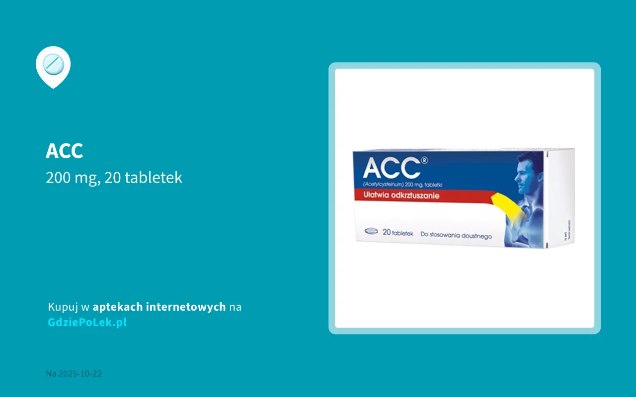 Zdjęcie Na co jest lek ACC Optima i jak pomaga w chorobach dróg oddechowych