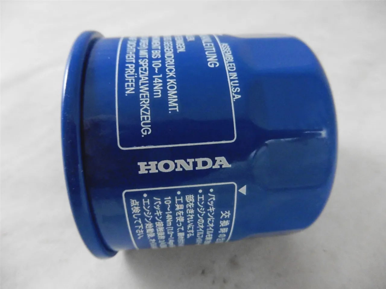 Honda GCV 530 &Ouml;lfilter original und alternative