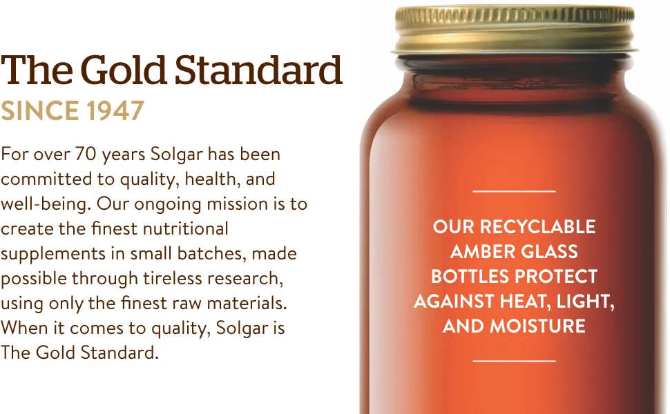 Solgar golden standard quality