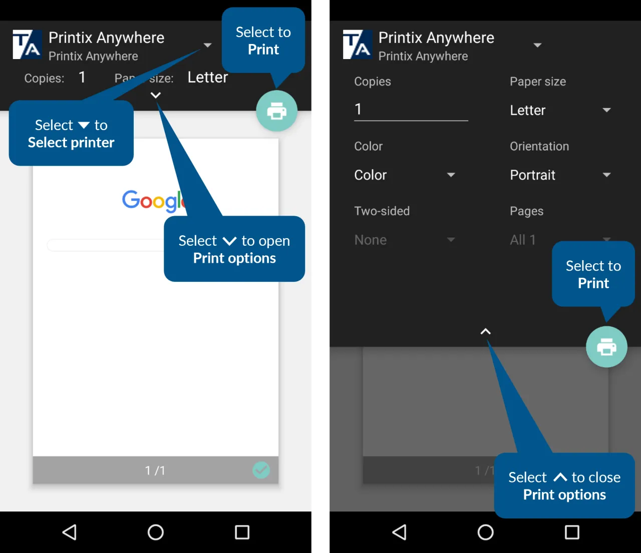 drukowanie z telefonu android instrukcja