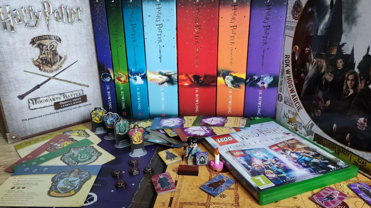r&oacute;żnorodność gier planszowych harry potter