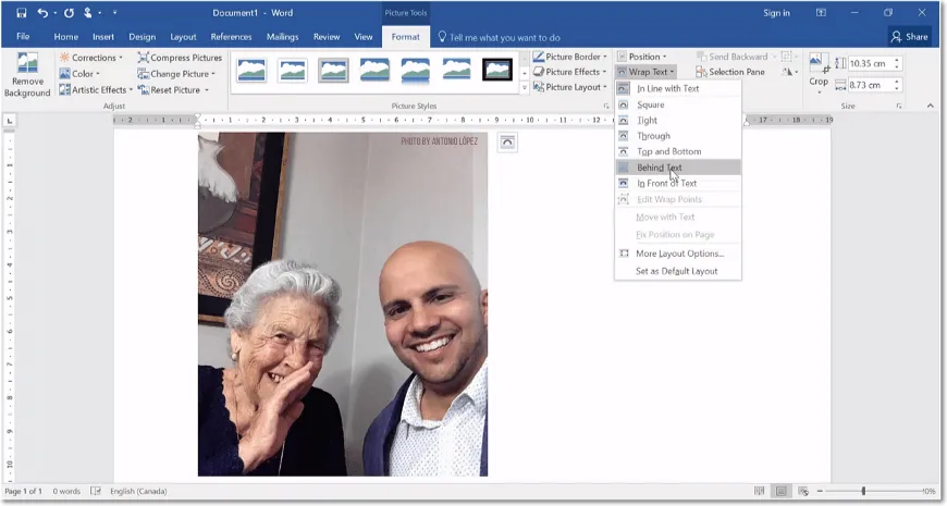 Przykłady dobrego znaku wodnego na zdjęciu