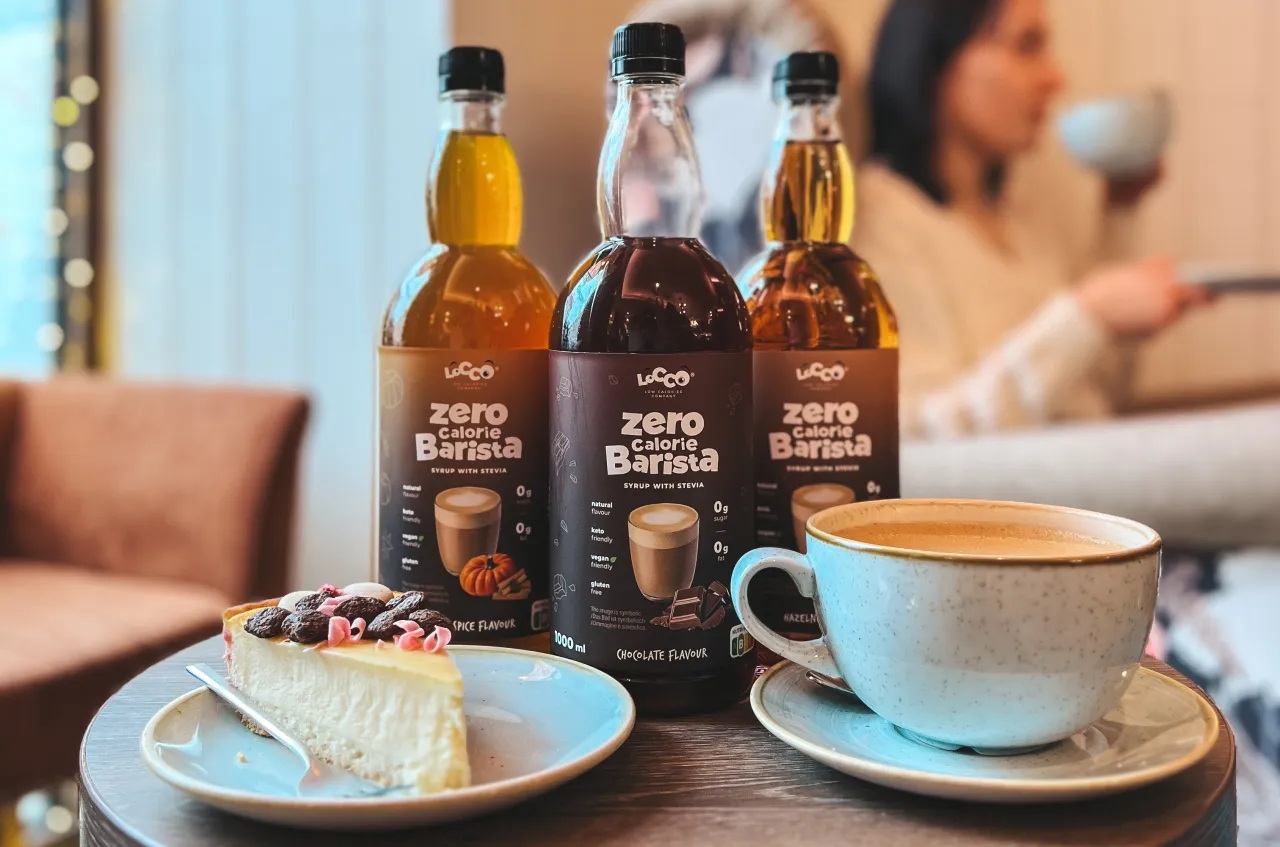 Wegański syrop kakaowy do kawy