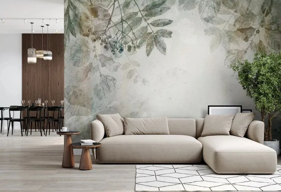 tapeta optycznie powiększająca przedpokój