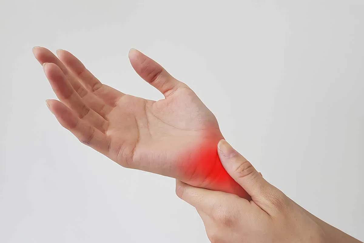 stopnie skręcenia więzadeł nadgarstka