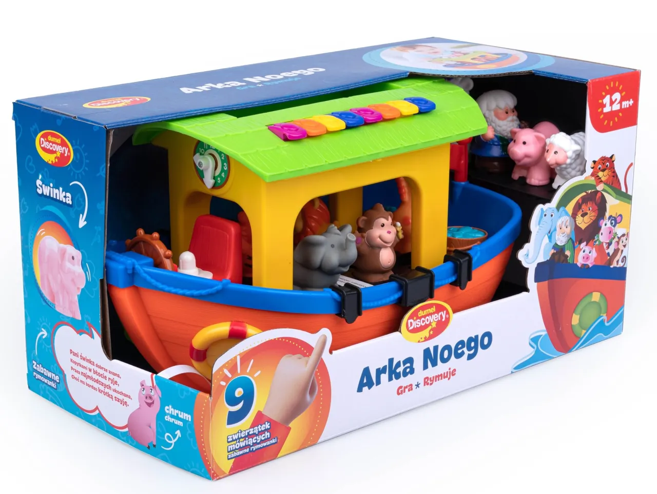 arka noego zabawka drewniana i interaktywna